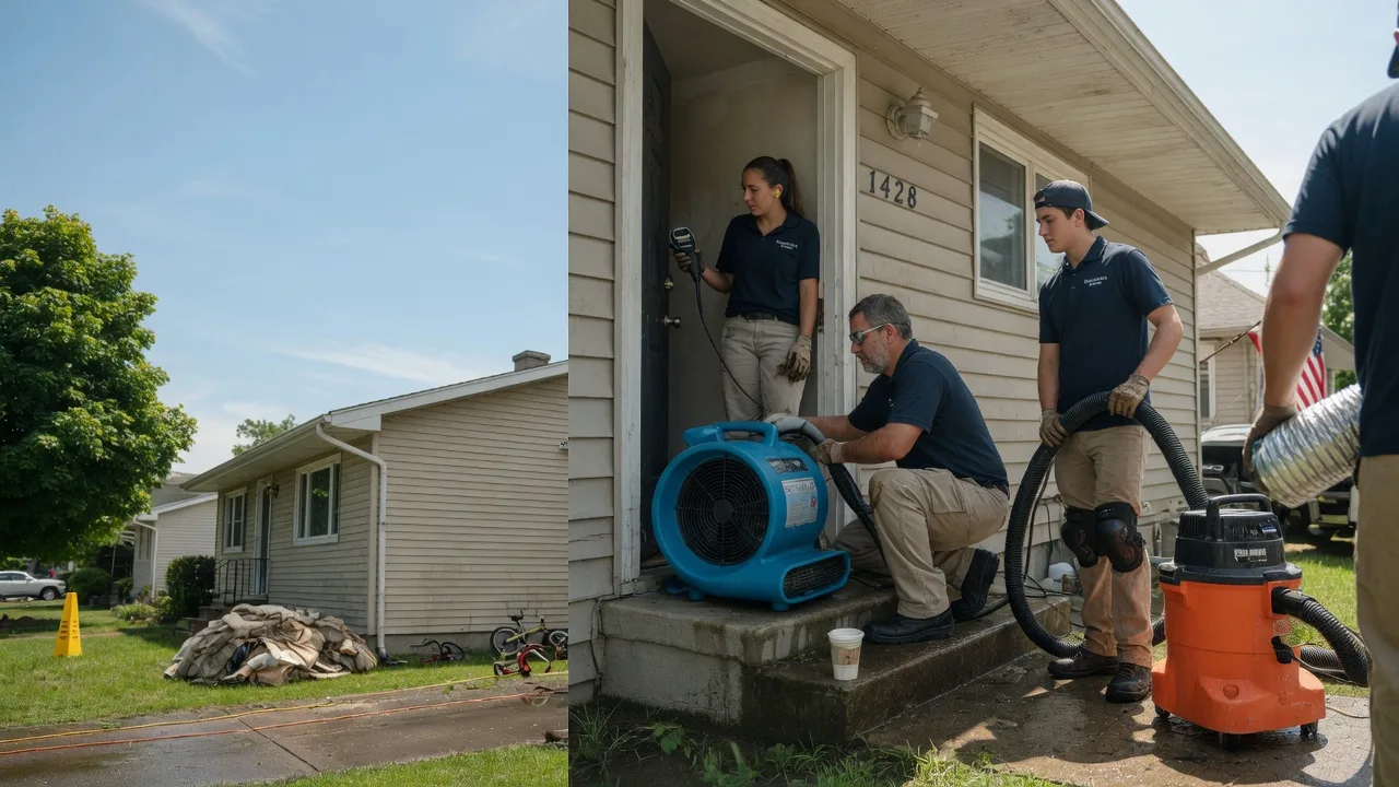 Water Damage Restoration in Olive, MT near me